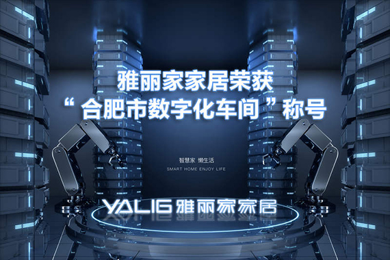 雅麗家榮獲“2021年合肥市數(shù)字化車間”稱號(hào)
